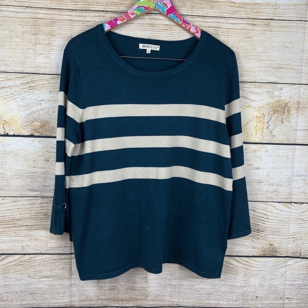 NWT Margeaux & Ellie sweater size L // 0396